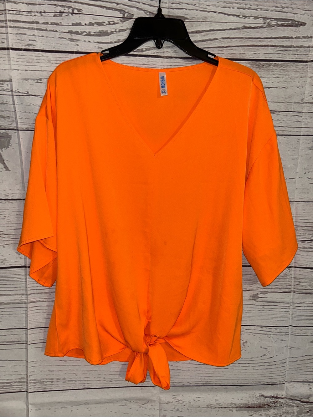 Orange Blouse